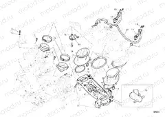 THROTTLE BODY » INTAKE, CARBURETTOR