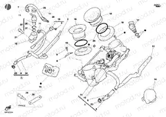 THROTTLE BODY » INTAKE, CARBURETTOR