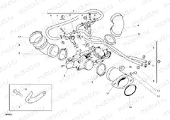 THROTTLE BODY » INTAKE, CARBURETTOR