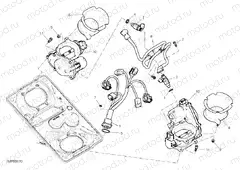 THROTTLE BODY » INTAKE, CARBURETTOR