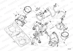 THROTTLE BODY » INTAKE, CARBURETTOR
