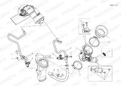 THROTTLE BODY [MOD:SCR800DK]