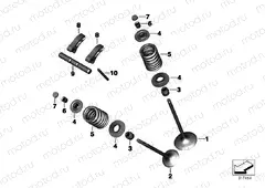 TIMING GEAR - INTAKE VALVE/EXHAUST VALVE
