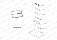 TOOL KIT ASSEMBLY Magnum 2x4 W957544 (4926852685C009) | TOOL KIT ASSEMBLY Magnum 2x4 W957544 (4926852685C009)