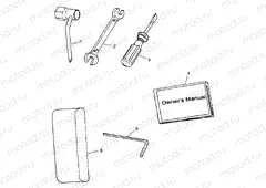 TOOL KIT HURRICANE B974473 and Intl. HURRICANE I974473 (4941044104B012) | TOOL KIT HURRICANE B974473 and Intl. HURRICANE I974473 (4941044104B012)