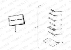 TOOL KIT Magnum 2X4 W967544 (4936033603C007) | TOOL KIT Magnum 2X4 W967544 (4936033603C007)