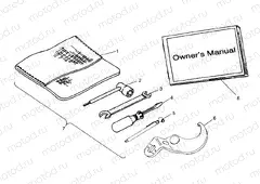 TOOL KIT Sport 400L W97BA38C and Trail Blazer W97BA25C (4940124012C007) | TOOL KIT Sport 400L W97BA38C and Trail Blazer W97BA25C (4940124012C007)