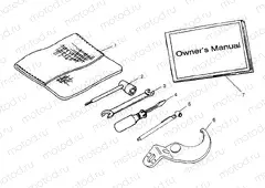 TOOL KIT Sportsman 400L W97AC38C (4939673967C008) | TOOL KIT Sportsman 400L W97AC38C (4939673967C008)