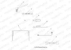 TOOLS | TOOLS, TOOL KIT - A13EA32FA (49ATVTOOL12BOSSI)