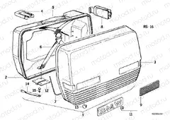 Touring case
