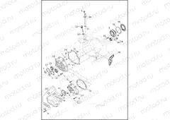 TRANSMISSION BEARINGS AND COVERS