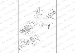 TRANSMISSION BEARINGS AND COVERS