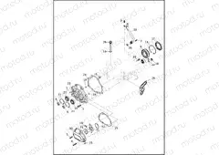 TRANSMISSION BEARINGS AND COVERS