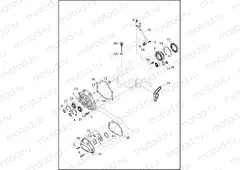 TRANSMISSION BEARINGS AND COVERS
