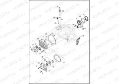 TRANSMISSION BEARINGS AND COVERS