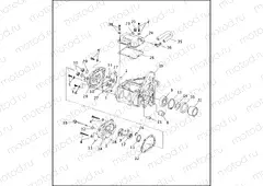 TRANSMISSION BEARINGS & COVERS (1 OF 2)
