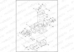 TRANSMISSION BEARINGS & COVERS (2 OF 2)