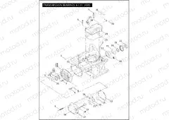 TRANSMISSION BEARINGS & COVERS (2 OF 2)