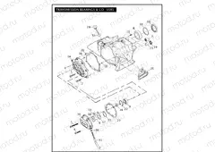 TRANSMISSION BEARINGS & COVERS