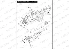 TRANSMISSION BEARINGS & COVERS