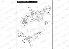 TRANSMISSION BEARINGS & COVERS