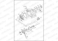 TRANSMISSION BEARINGS & COVERS