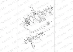 TRANSMISSION BEARINGS & COVERS