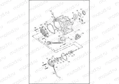 TRANSMISSION BEARINGS & COVERS