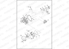 TRANSMISSION BEARINGS & COVERS