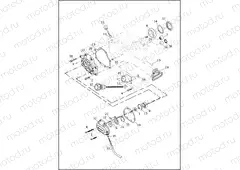 TRANSMISSION BEARINGS & COVERS
