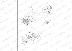TRANSMISSION BEARINGS & COVERS