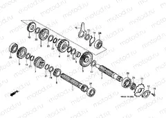 TRANSMISSION E-10 (C50DF / G / DG / SN)