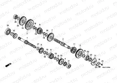TRANSMISSION E-13 (CRF80F)