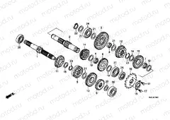 TRANSMISSION E-14-1 (GLH125SH)