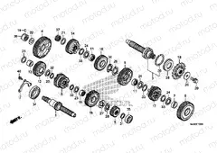 TRANSMISSION E-16 (NC750S / SA)