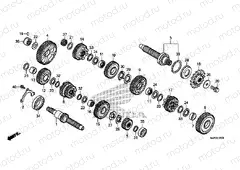 TRANSMISSION E-18 (CTX700A)