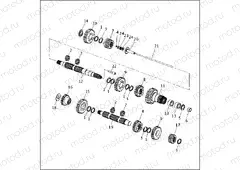 TRANSMISSION GEARS (2 OF 2)