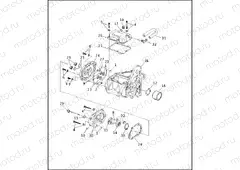 TRANSMISSION HOUSING (1 OF 2)
