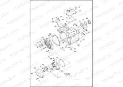 TRANSMISSION HOUSING - FLSS AND FLSTFBS