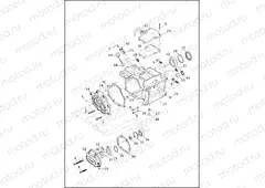 TRANSMISSION HOUSING - FXSB, FLSTC, FLSTF, FLSTN, FLSTFB AND FLS