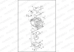 TRANSMISSION HOUSING & OIL PAN