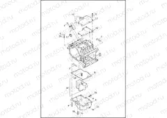 TRANSMISSION HOUSING & OIL PAN