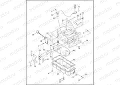 TRANSMISSION HOUSING & OIL TANK (1 OF 2)
