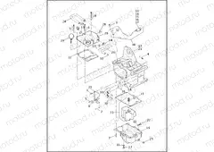 TRANSMISSION HOUSING & OIL TANK