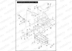 TRANSMISSION HOUSING & OIL TANK