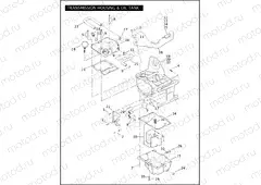 TRANSMISSION HOUSING & OIL TANK