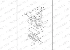 TRANSMISSION HOUSING, TOP COVER & OIL PAN