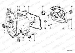 Transmission hous./mount. parts/gaskets