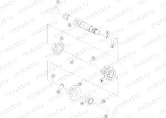TRANSMISSION I - MAIN SHAFT