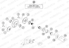 TRANSMISSION I - MAIN SHAFT